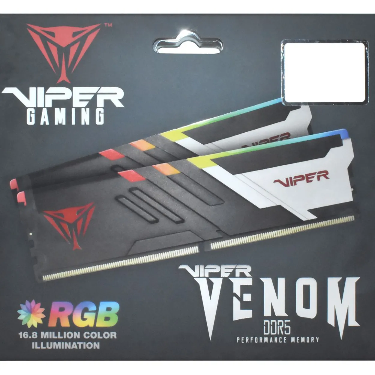 32GB Patriot VIPER VENOM RGB DDR5-6000 DIMM CL30 Dual Kit