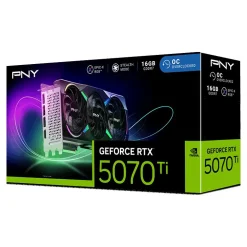 16GB PNY GeForce RTX 5070 Ti Epic-X Overclocked Triple Fan Aktiv PCIe 5.0 x16 (Retail)