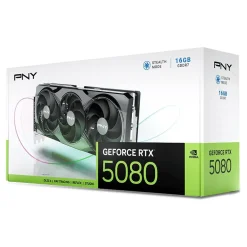 16GB PNY GeForce RTX 5080 Triple Fan Aktiv PCIe 5.0 x16 (Retail)