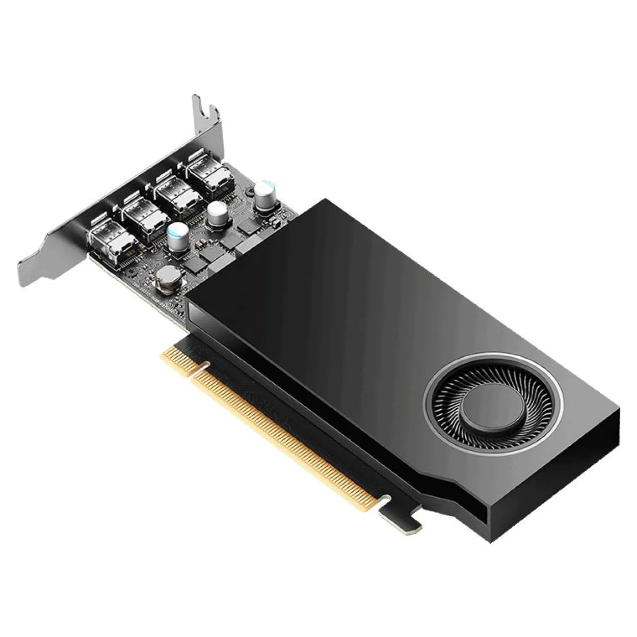 4GB PNY RTX A400 Low Profile Aktiv PCIe 4.0 x16 (x8) (Retail)