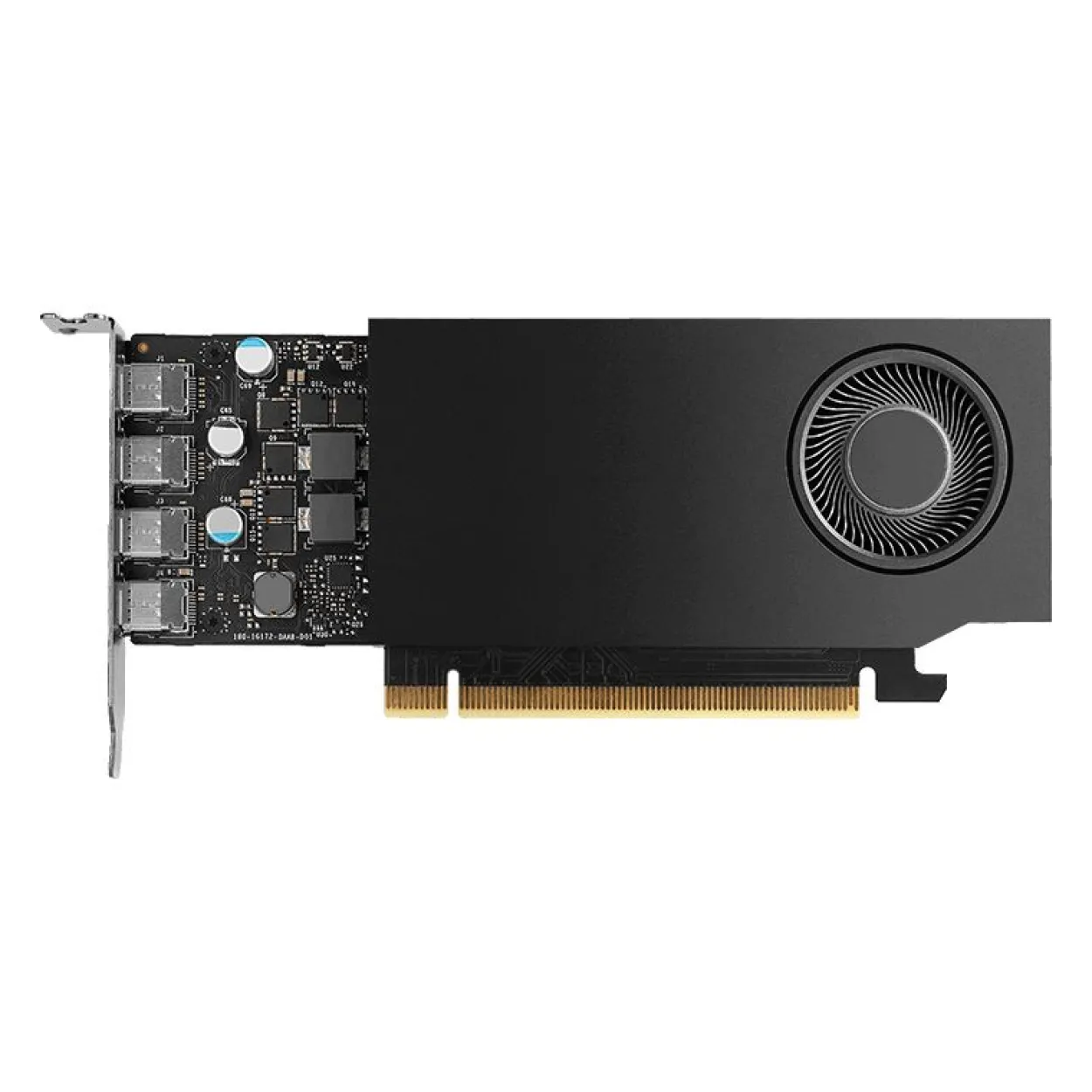 4GB PNY RTX A400 Low Profile Aktiv PCIe 4.0 x16 (x8) (Retail)