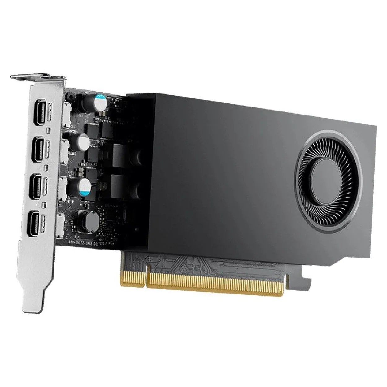 4GB PNY RTX A400 Low Profile Aktiv PCIe 4.0 x16 (x8) (Retail)