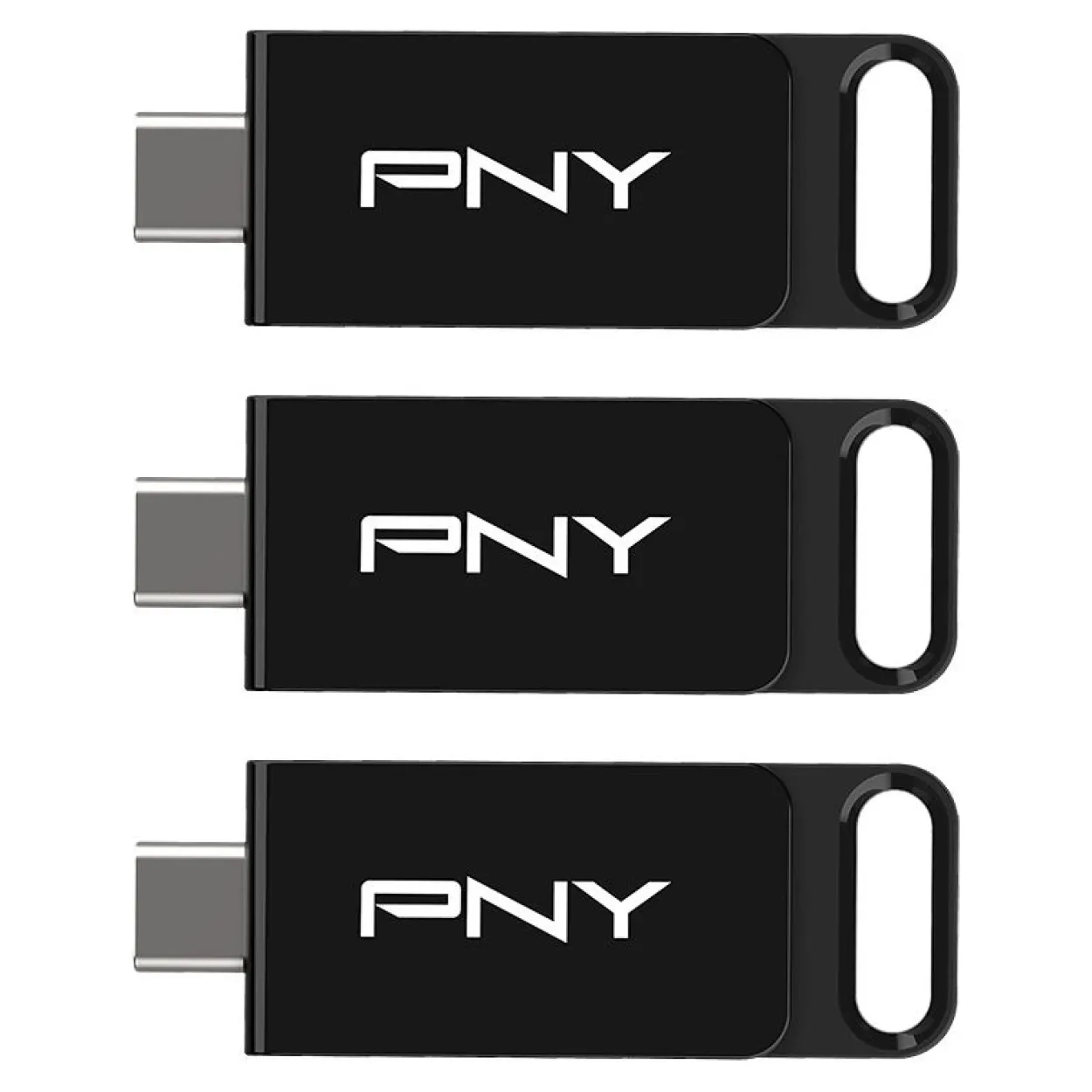 128GB PNY USB-Stick Elite USB 3.2 TYPE-C retail 3er-Pack