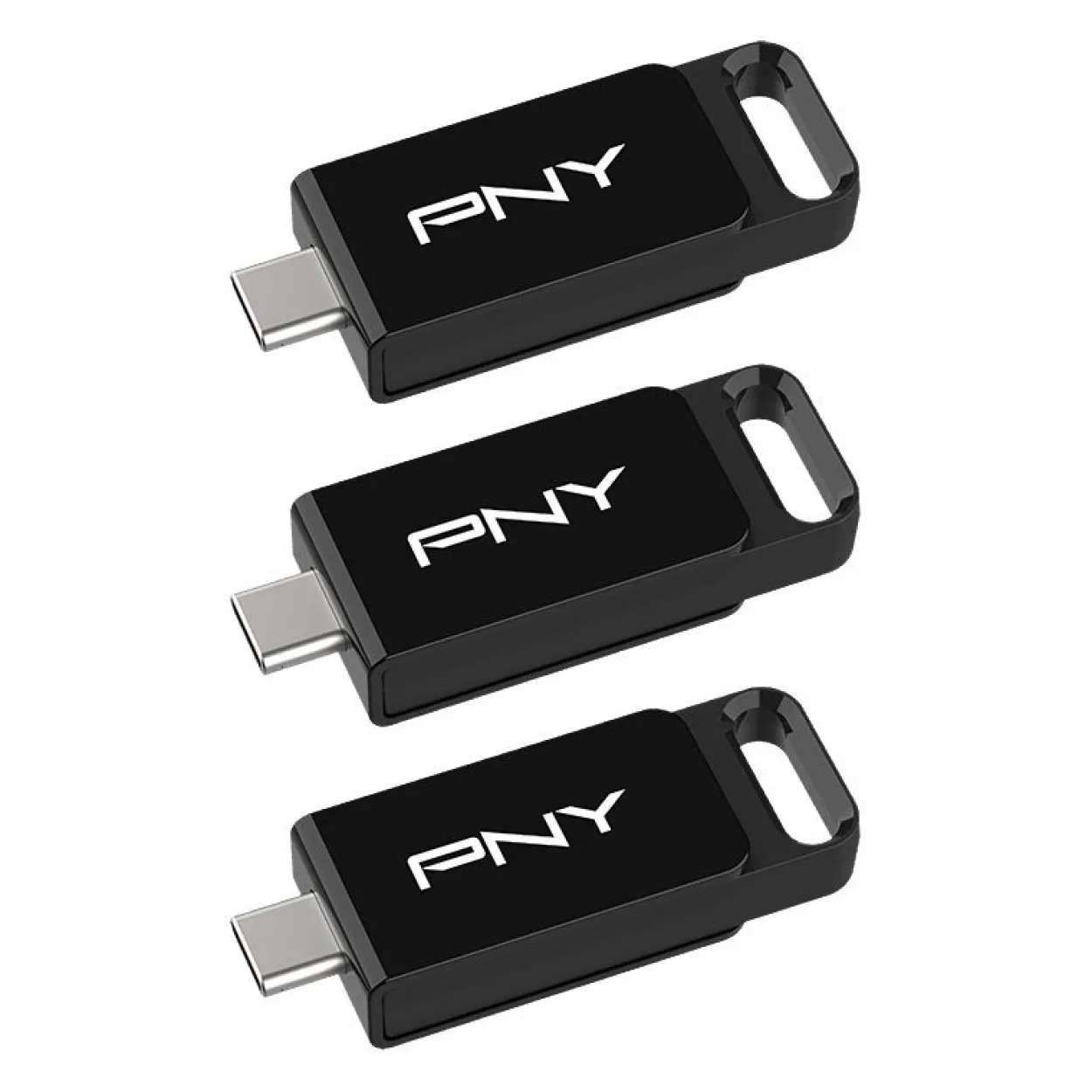 128GB PNY USB-Stick Elite USB 3.2 TYPE-C retail 3er-Pack