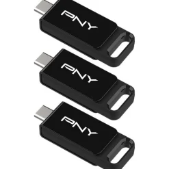 128GB PNY USB-Stick Elite USB 3.2 TYPE-C retail 3er-Pack
