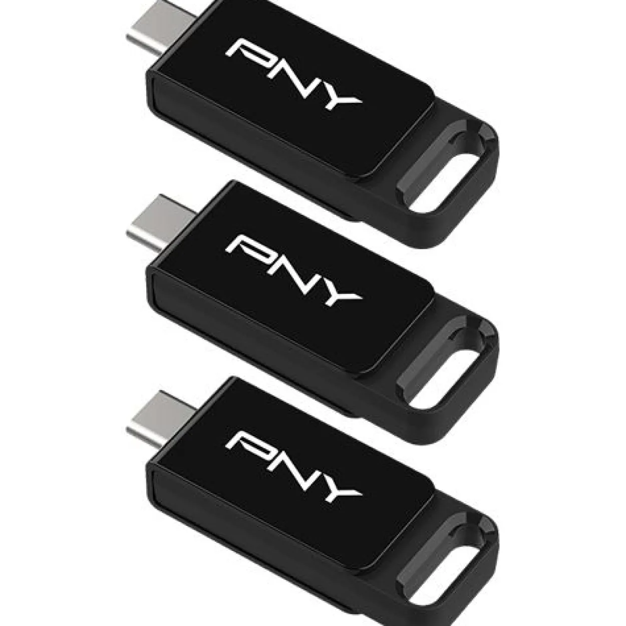 128GB PNY USB-Stick Elite USB 3.2 TYPE-C retail 3er-Pack