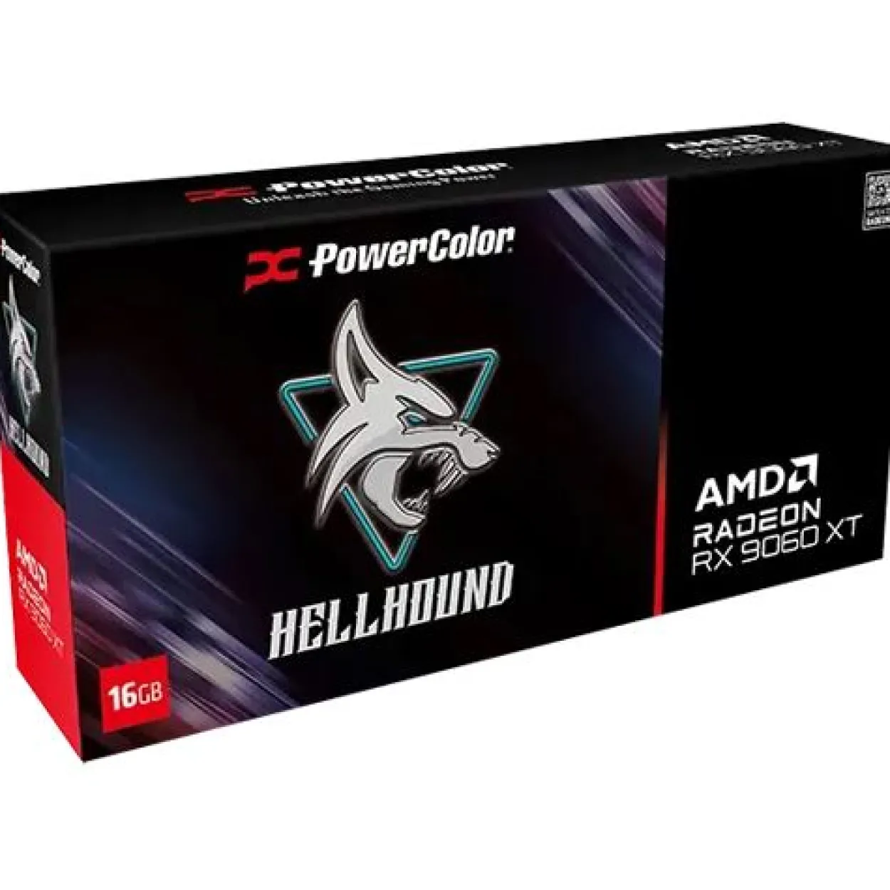 16GB PowerColor Radeon RX 9060 XT Hellhound OC Aktiv PCIe 5.0 x16 (Retail)