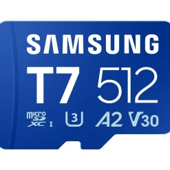 512GB Samsung MicroSD Card SDXC T7 (Class10)