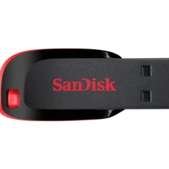 32 GB SanDisk Cruzer Blade rot/schwarz USB 2.0