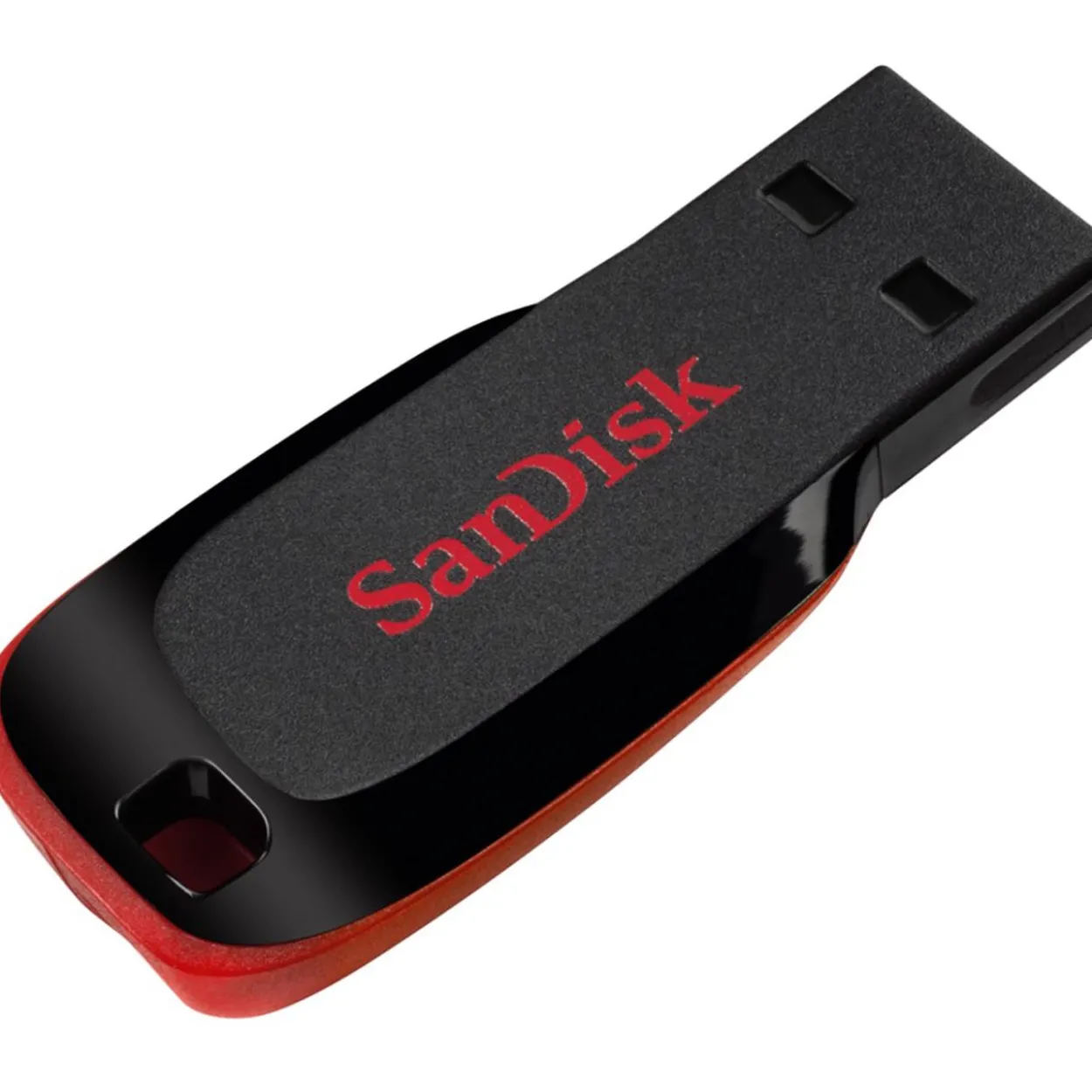 64 GB SanDisk Cruzer Blade rot/schwarz USB 2.0