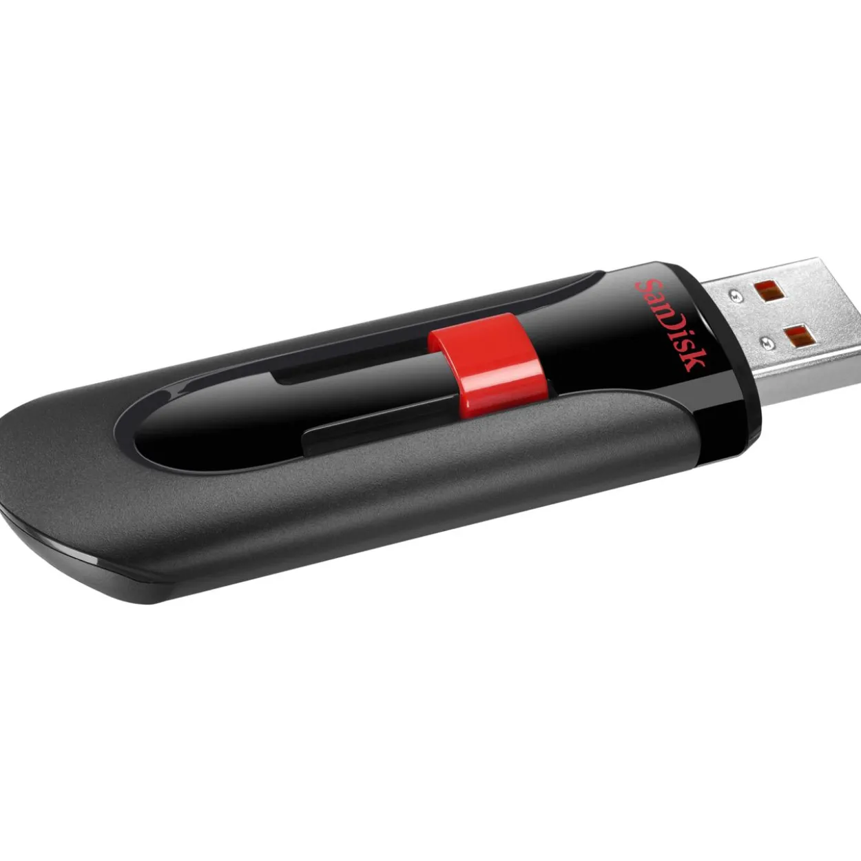 64 GB SanDisk Cruzer Glide rot/schwarz USB 2.0