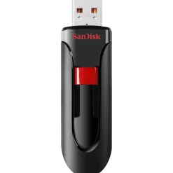 256 GB SanDisk Cruzer Glide schwarz/rot USB 2.0
