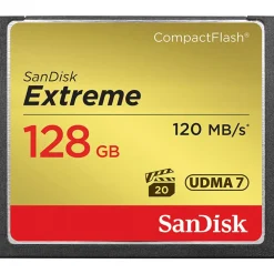 128 GB SanDisk Extreme Compact Flash TypI 800x Retail