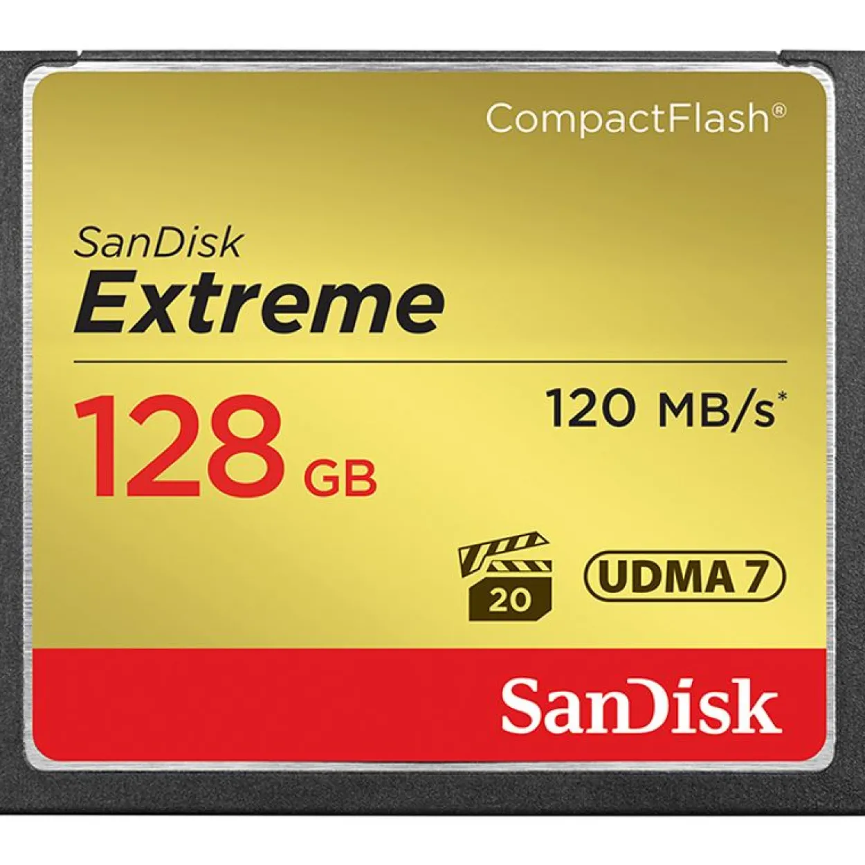 128 GB SanDisk Extreme Compact Flash TypI 800x Retail