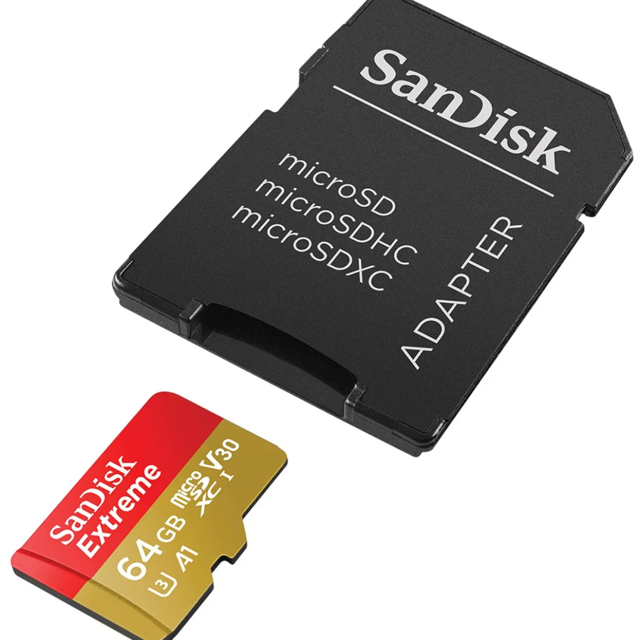 32 GB SanDisk Extreme miniSDHC Class 10 UHS-I A1 Retail inkl. Adapter