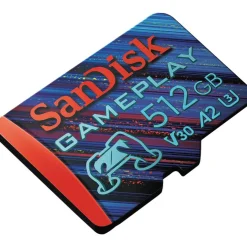 512GB SanDisk GamePlay - Flash-Speicherkarte - A2 / Video Class V30 / UHS-I U3 - microSDXC UHS-I