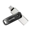 128 GB SanDisk iXpand Go schwarz/silber USB 3.0 und Lightning