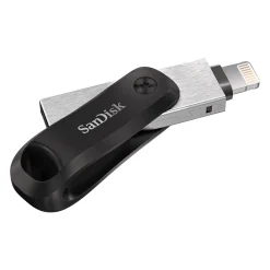 128 GB SanDisk iXpand Go schwarz/silber USB 3.0 und Lightning