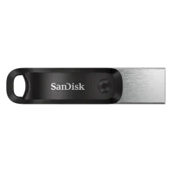 128 GB SanDisk iXpand Go schwarz/silber USB 3.0 und Lightning