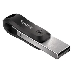 128 GB SanDisk iXpand Go schwarz/silber USB 3.0 und Lightning