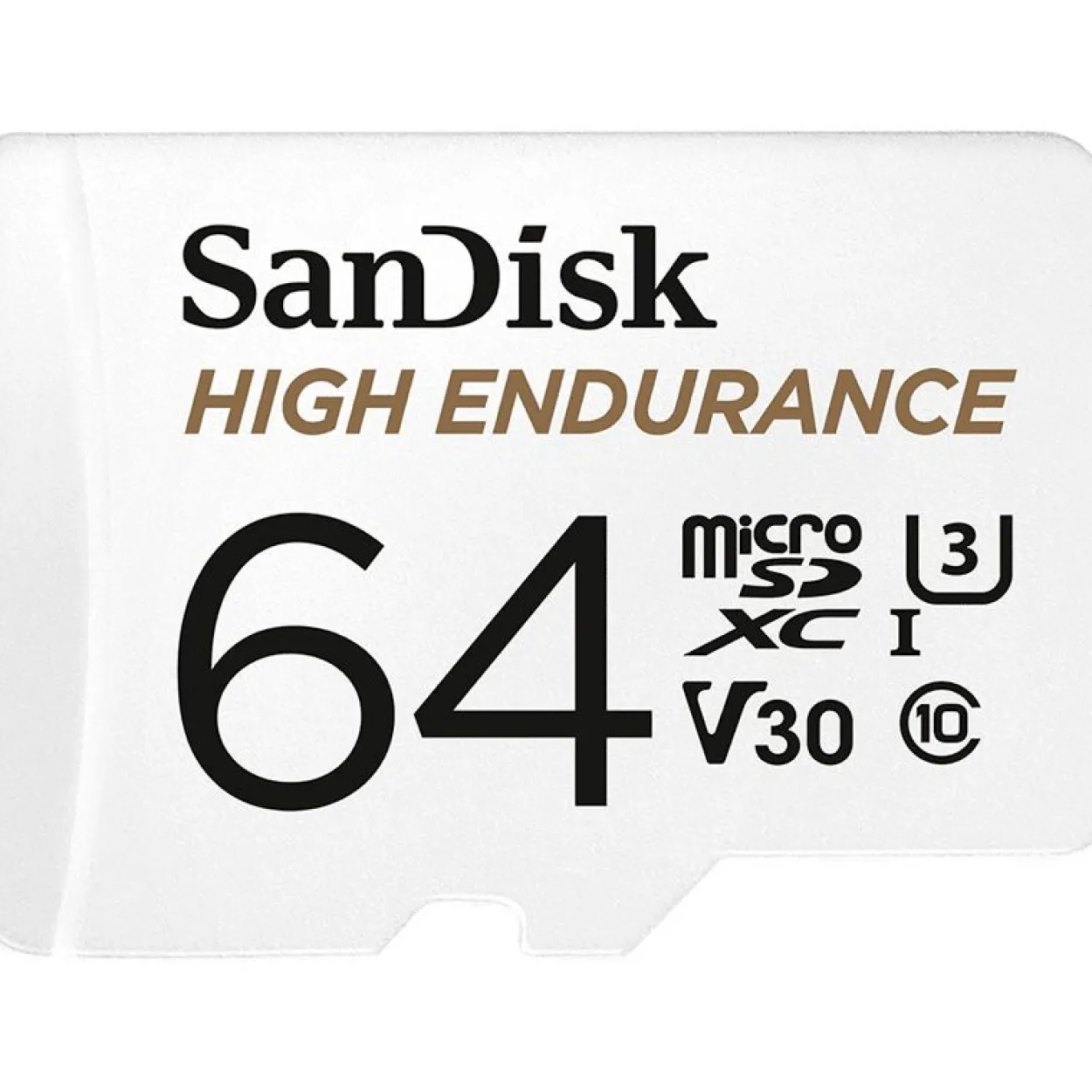 64GB SanDisk Max Endurance R100/W40 microSDXC Kit (SDSQQVR-064G)