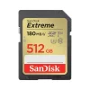 512GB SanDisk SDXC SanDisk Extreme 180MB/130MB