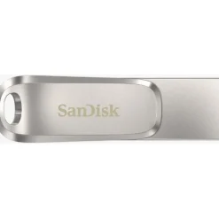 128 GB SanDisk Ultra Dual Drive Luxe silber USB 3.0 und Typ C