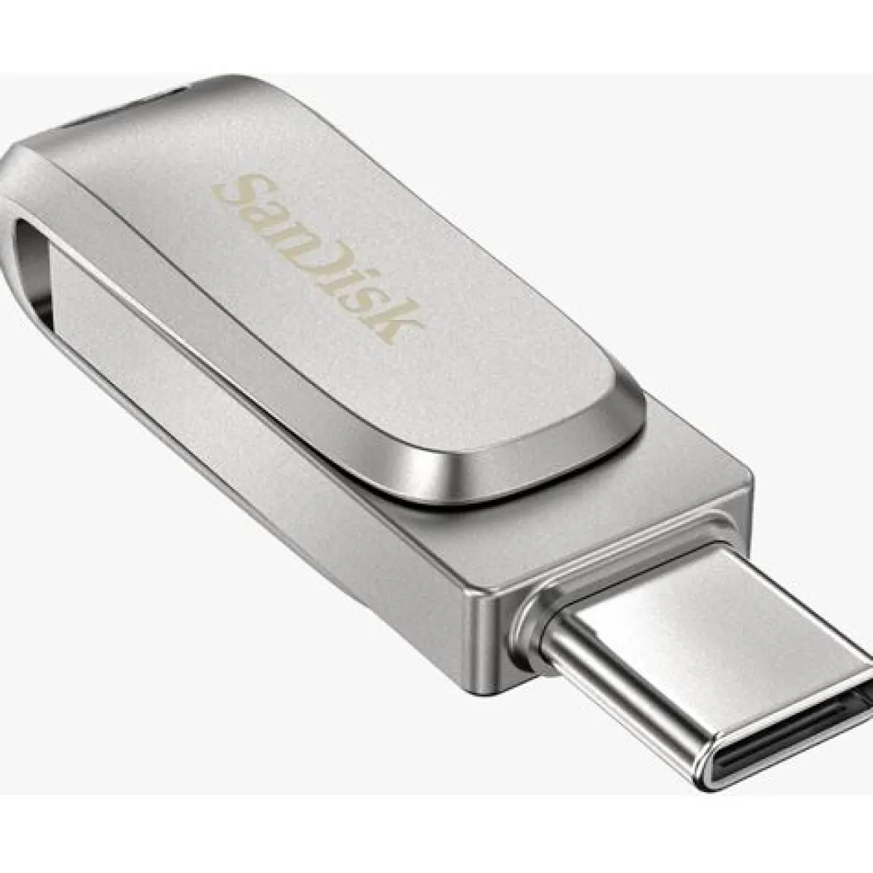 128 GB SanDisk Ultra Dual Drive Luxe silber USB 3.0 und Typ C