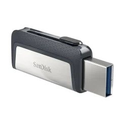 256 GB SanDisk Ultra Dual Drive schwarz/silber USB 3.1 und Typ-C