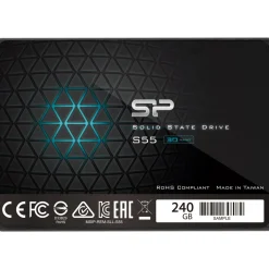 240GB Silicon Power Slim S55 2.5" (6.4cm) SATA 6Gb/s (SP240GBSS3S55S25)
