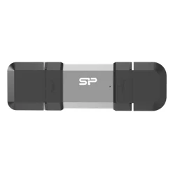 128GB Silicon Power USB-Stick USB3.2 + Type C C51 Black