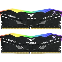 32GB TeamGroup T-Force DELTAa RGB schwarz DDR5-6000 DIMM CL30 Dual Kit