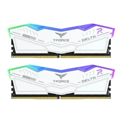 32GB TeamGroup T-Force Delta RGB weiß DDR5-6400 DIMM CL32 Dual Kit