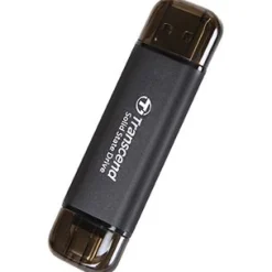 256GB Transcend ESD310C schwarz Extern USB-A 3.0 / USB Typ-C (TS256GESD310C)