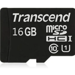 16 GB Transcend Premium UHS-I microSDHC Class 10 Bulk