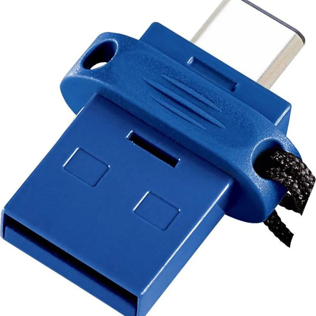 64 GB Verbatim Dual Drive blau/schwarz USB 3.0