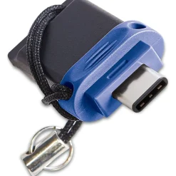 32 GB Verbatim Dual Drive schwarz/blau USB 3.0 und Typ C