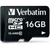 16 GB Verbatim microSDHC Class 10 Retail inkl. Adapter