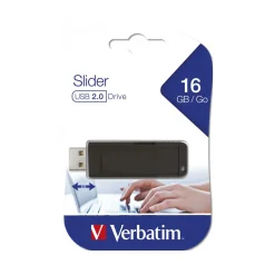 16 GB Verbatim Store n Go Drive Retractable schwarz USB 2.0