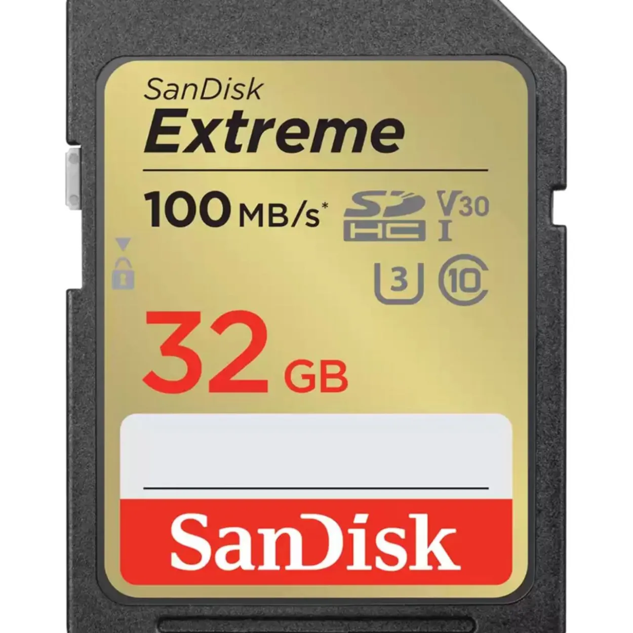 32GB WD EXTREME SDHC MEMORY CARD