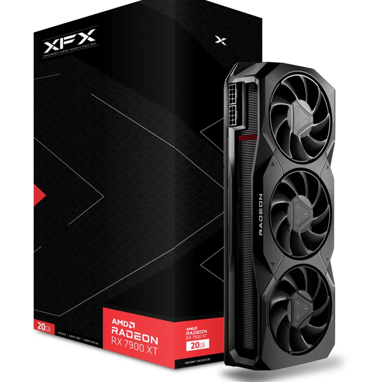 20GB XFX Radeon RX 7900 XT AMD Edition Aktiv PCIe 4.0 x16 (Retail)