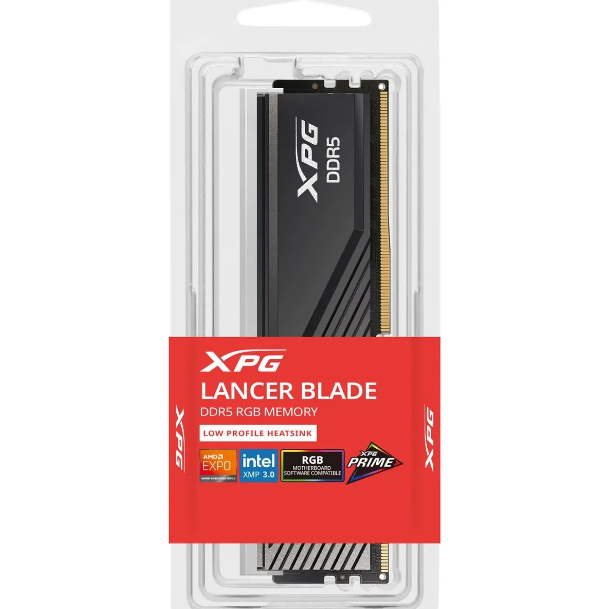 16GB (1x 16GB) ADATA XPG Lancer Blade RGB Black DDR5-6000 CL36