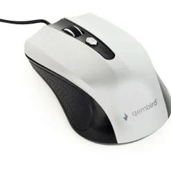 Gembird 4B-01 USB schwarz/silber (kabelgebunden)