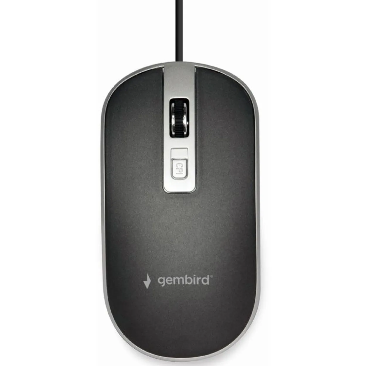 Gembird 4B-06 USB schwarz/silber (kabelgebunden)