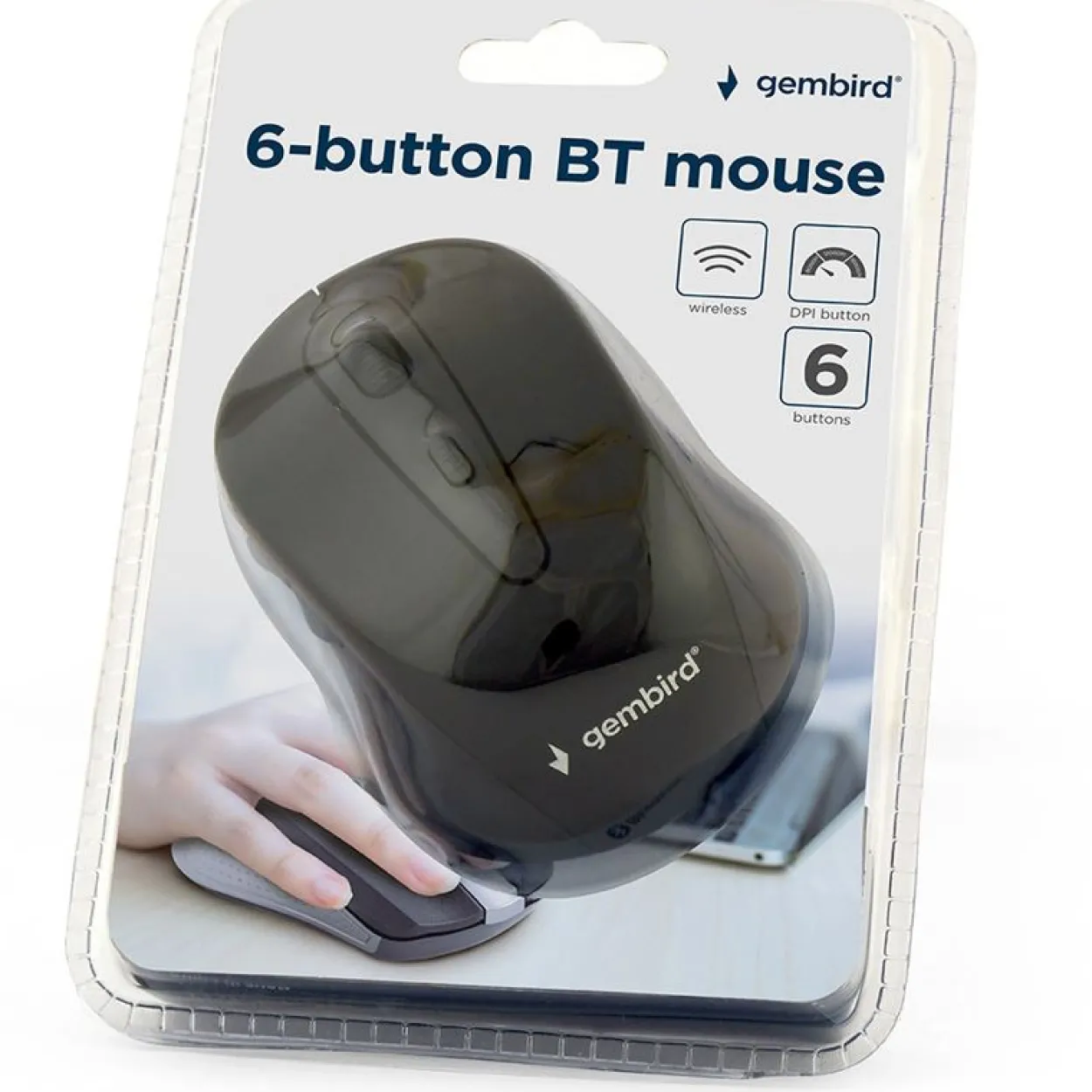 Gembird MUSWB2 Bluetooth schwarz (kabellos)