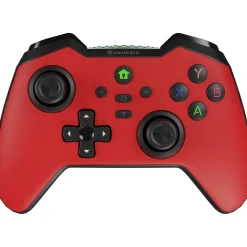 Genesis Gamepad MANGAN 400 kabellos rot/schwarz