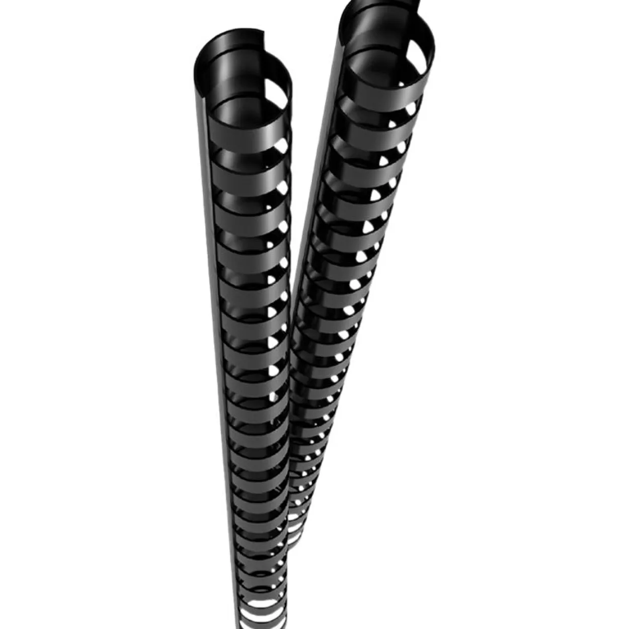 Genie Spiralbinderücken 12mm 25 Stk, schwarz