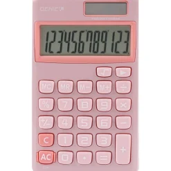 Genie Taschenrechner 212P pink