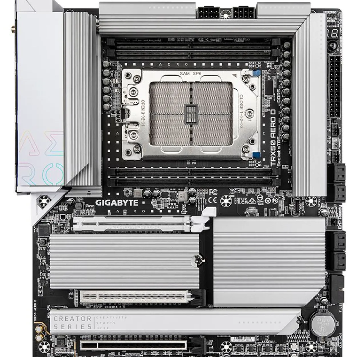 Gigabyte AERO D (rev. 1.0) AMD TRX50 So.sTR5 DDR5 Reg-ECC EATX Retail