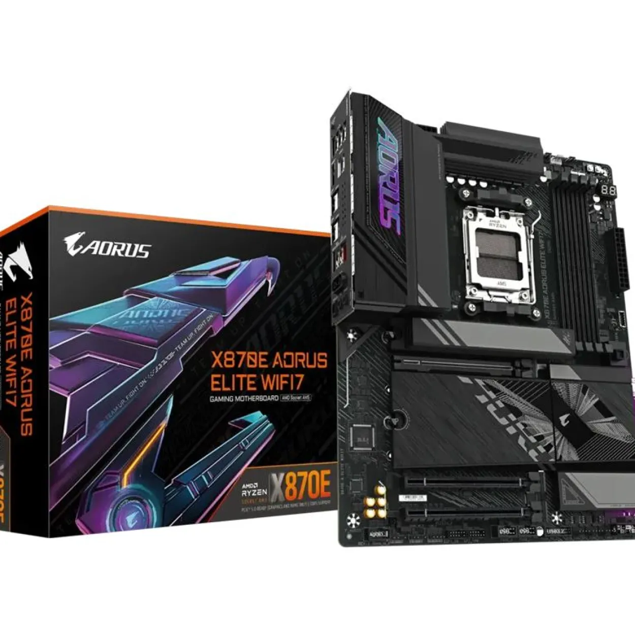 Gigabyte AORUS Elite WIFI7 AMD X870E So.AM5 DDR5 ATX Retail